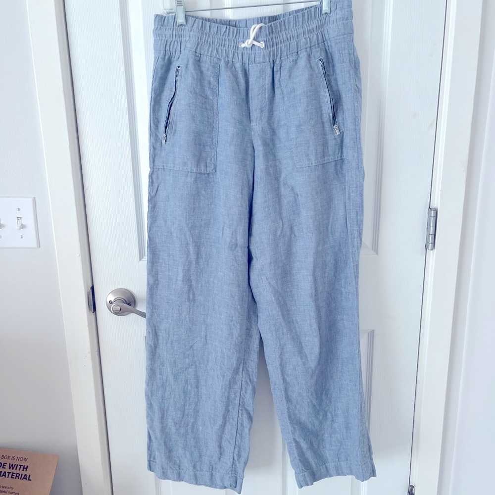 Athleta Cabo linen pants